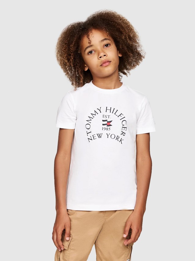 Camiseta Masculino Tommy Hilfiger- Kids
