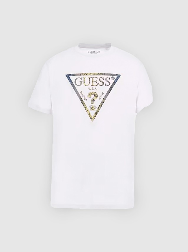 T-Shirt Homem Multicol Guess