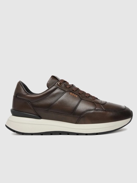 Baskets Masculin Boss Orange