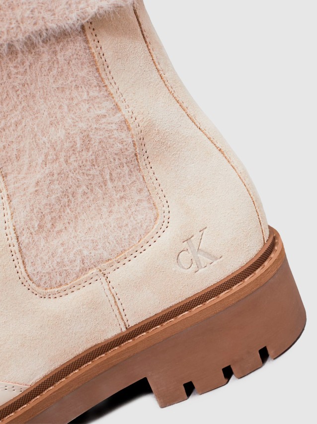 Bota Mulher Combat Chelsea Calvin Klein