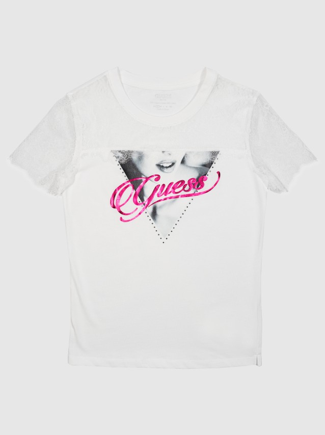 T-Shirt Mulher Triangle Guess
