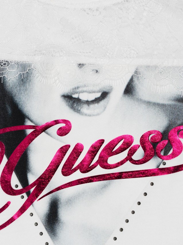 T-Shirt Mulher Triangle Guess