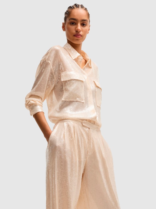 Cal�a Mulher Tallets Boss Orange