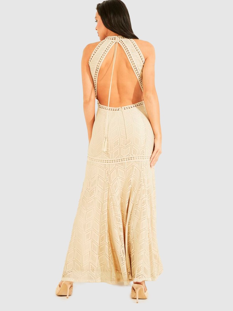 sachin and babi light blue dress GUESS Women's Lucia Halter Mini Dress