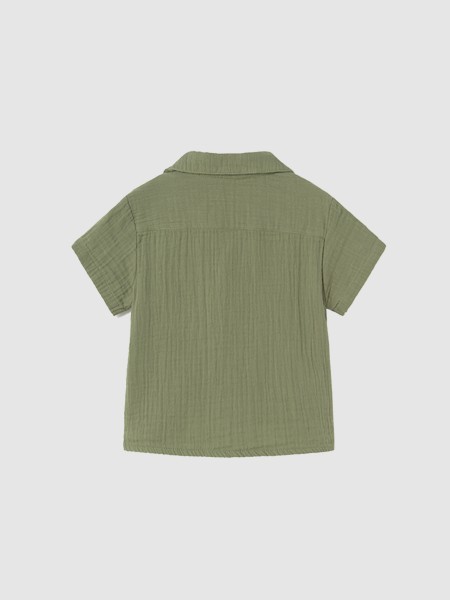 Camisa Menino M/c Bambula Mayoral Camisa Menino M/c Bambula Mayoral
