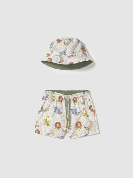 Conjuntos Menino Conj. F.Banho Com Bucket Mayoral Conjuntos Menino Conj. F.Banho Com Bucket Mayoral