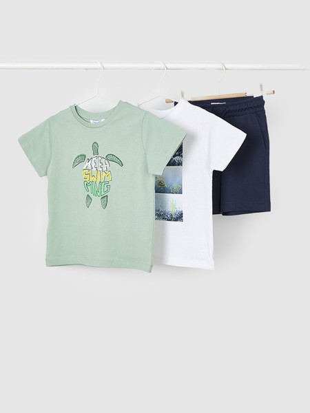 Conjuntos Menino Conj. Malha 2 Camisetas Mayoral