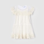 Vestidos Menina Vestido Tul Bordado Mayoral