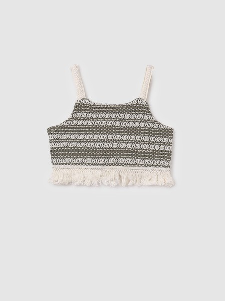 Tops Menina Top Croche Mayoral