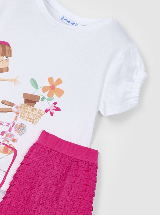 Conjuntos Menina Conj. Short Fantasia Mayoral