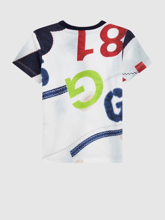 T-Shirt Masculin Guess Kids