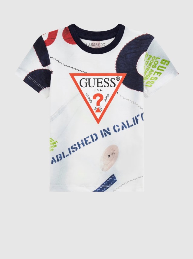 T-Shirt Masculin Guess Kids
