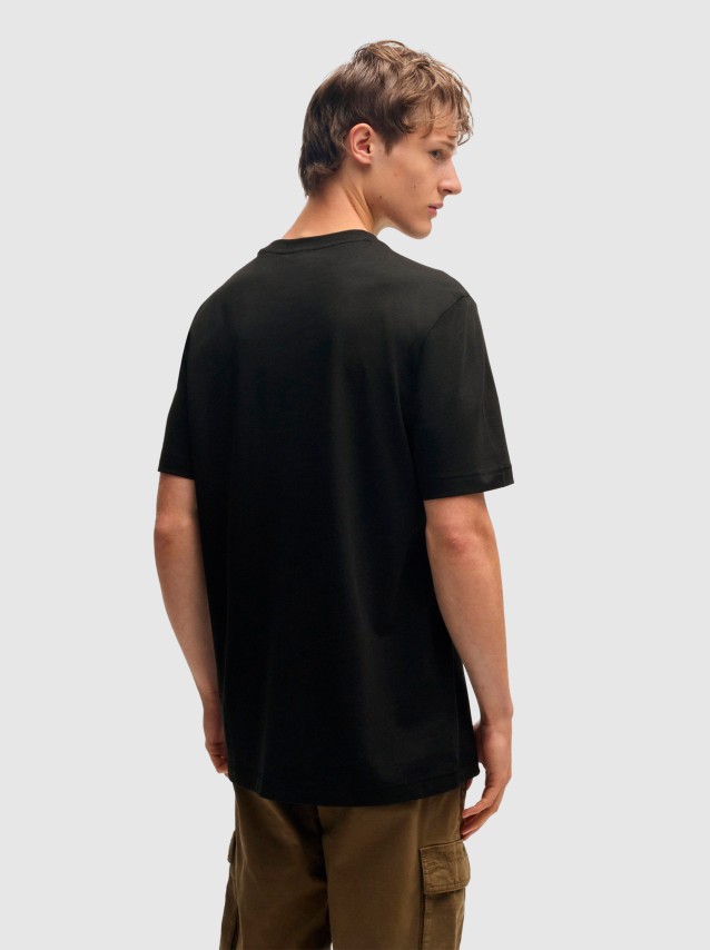 T-Shirt Masculin Boss Orange