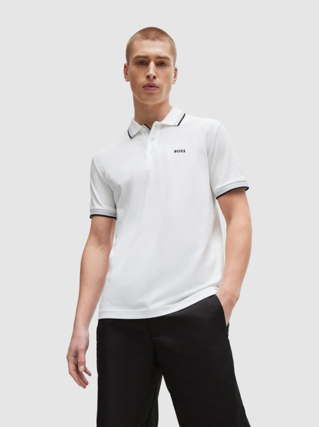 Polos Masculin Boss Green