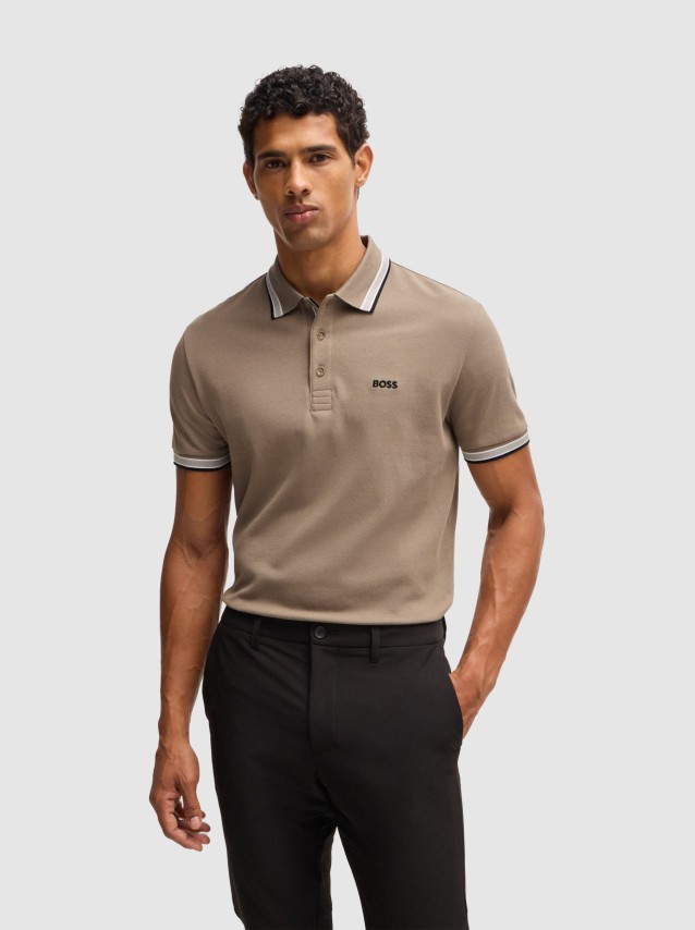 Polos Masculin Boss Green