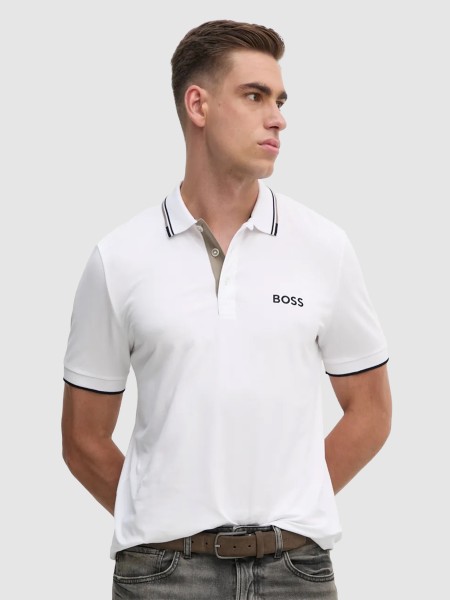 Polos Masculin Boss Green
