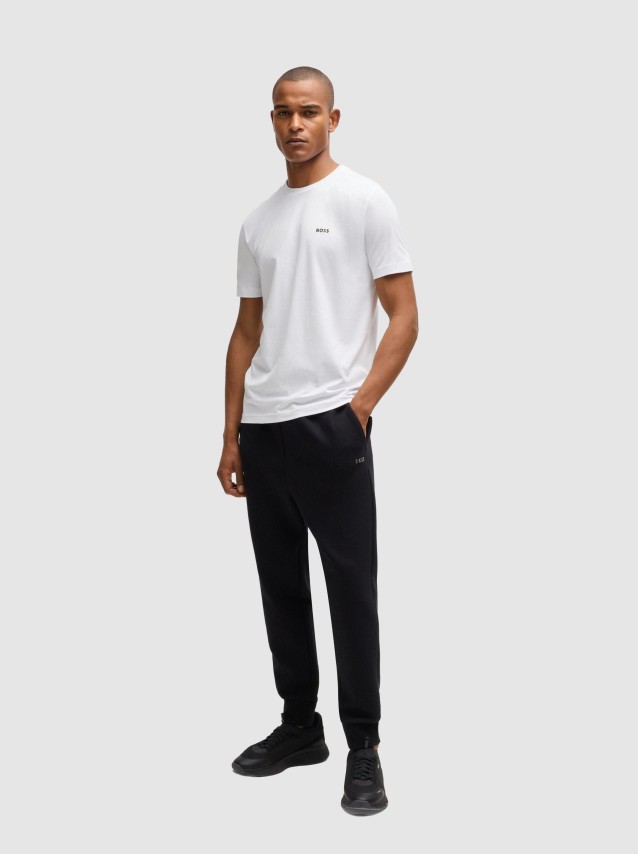 T-Shirt Masculin Boss Green