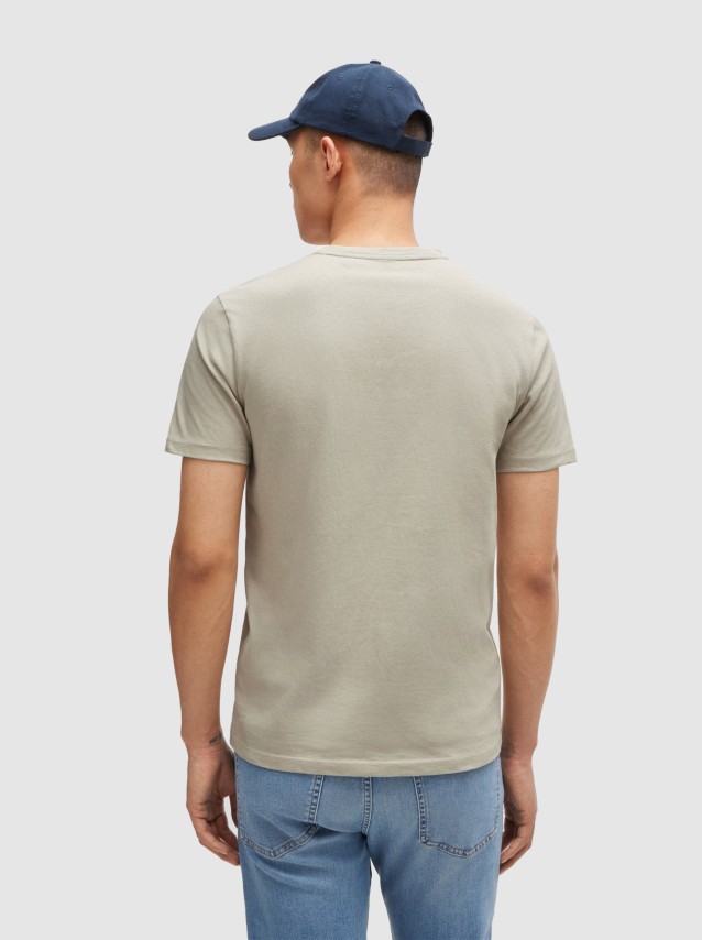 T-Shirt Male Boss Orange