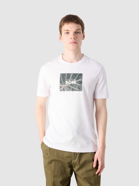 T-Shirt Masculin Boss Orange