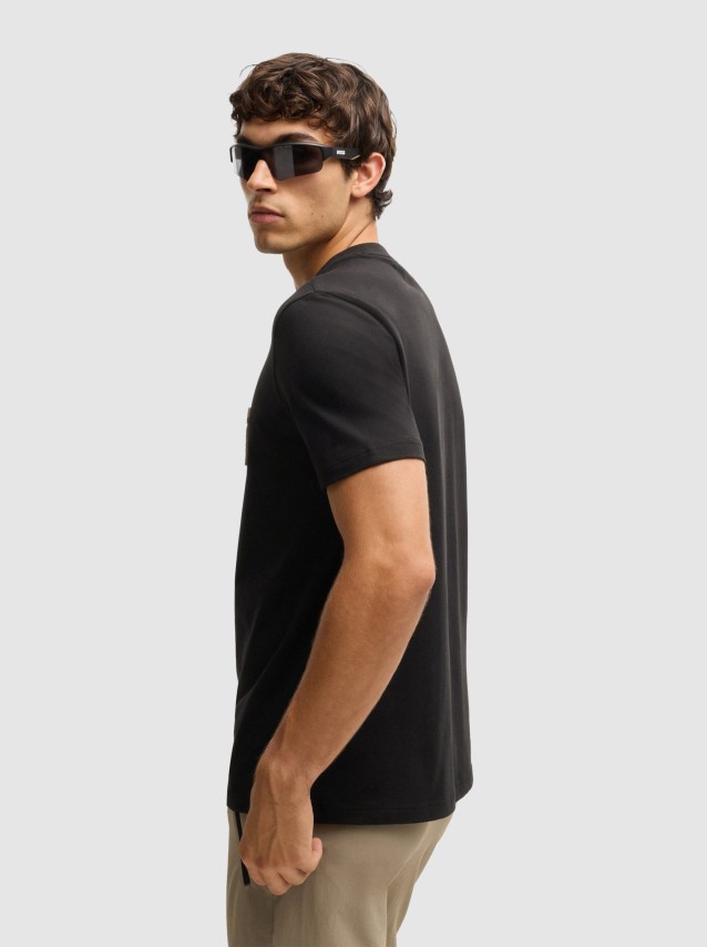 T-Shirt Masculin Boss Green