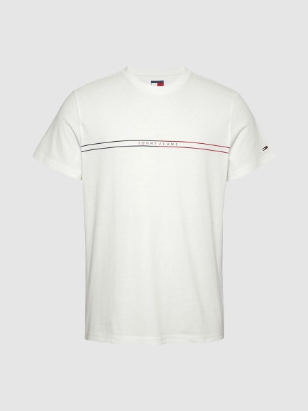 T-Shirt Homem Tjm Slim Entry Graphic Tee Ext Tommy Jeans