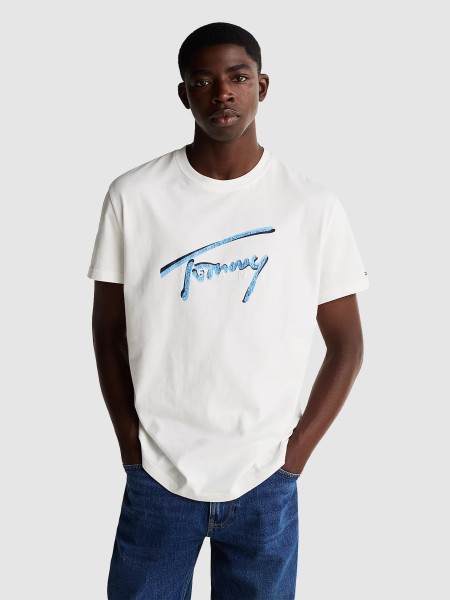 T-Shirt Homem Tommy Jeans T-Shirt Homem Tommy Jeans