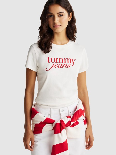 T-Shirt Fminin Tommy Jeans