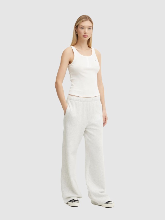 Tops Mulher Tjw Slim Button Tank Tommy Jeans