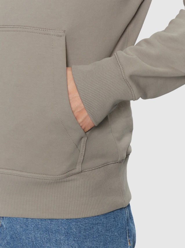 Camisola/sweater Homem Woven Label Hoodie Calvin Klein