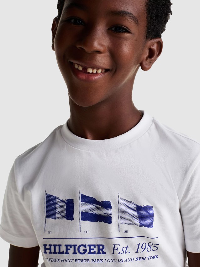 Camiseta Masculino Tommy Hilfiger- Kids