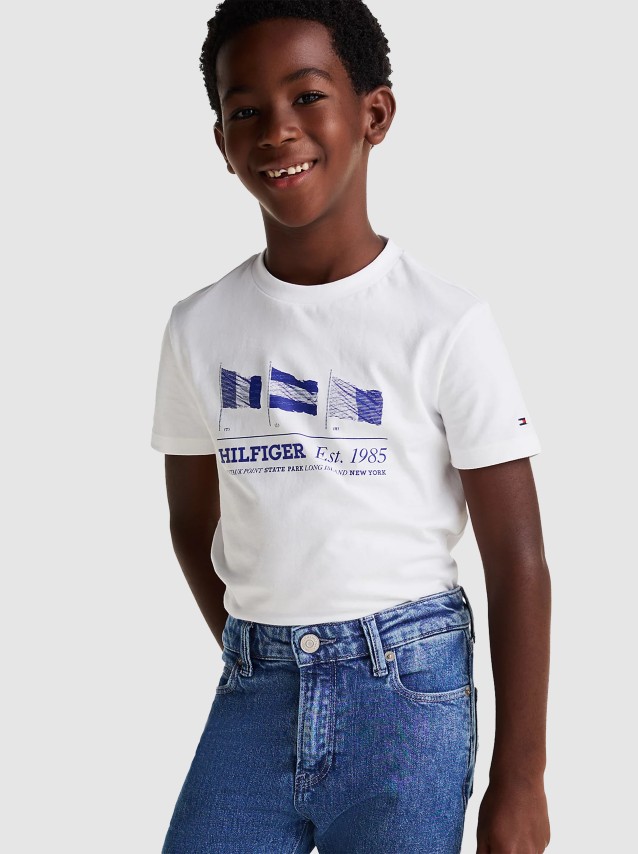 Camiseta Masculino Tommy Hilfiger- Kids