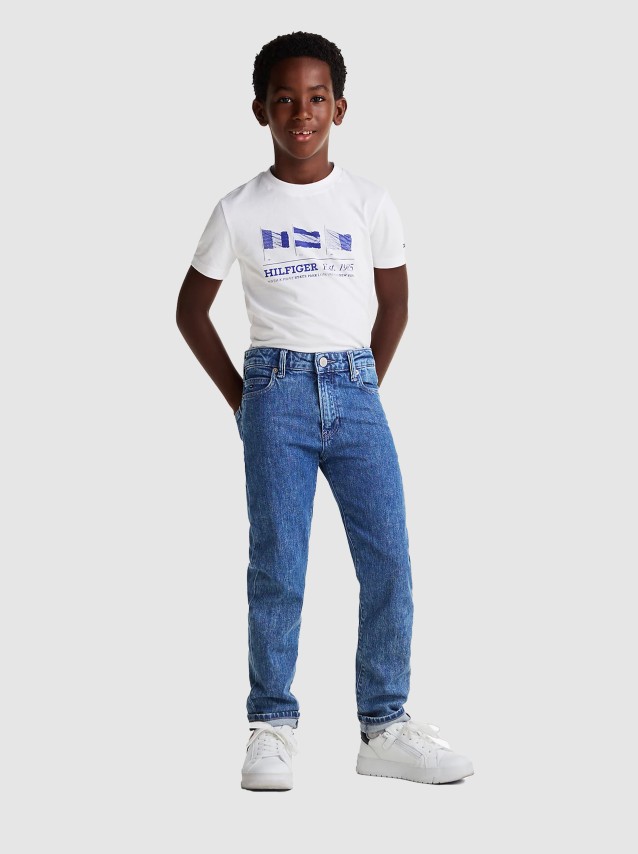 Camiseta Masculino Tommy Hilfiger- Kids