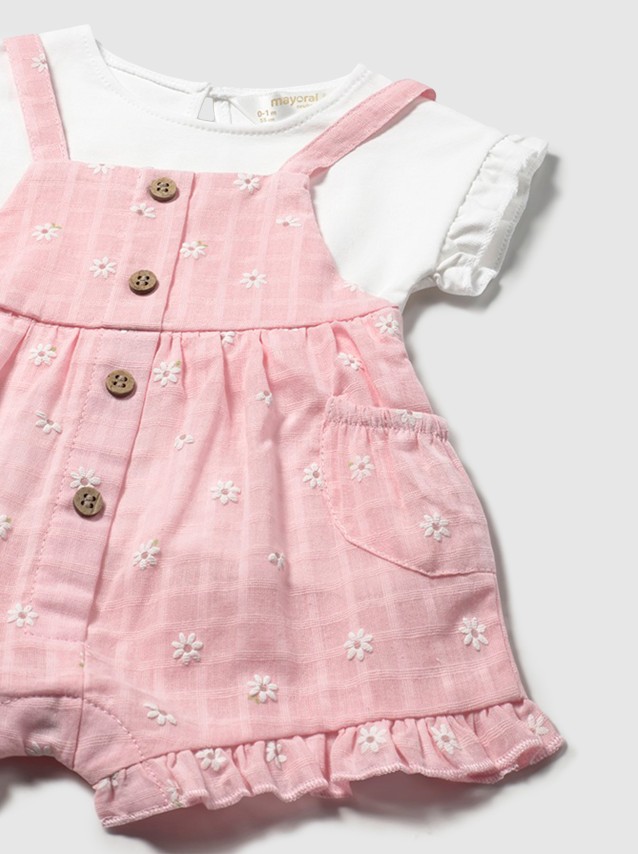 Conjuntos Menina Conj. Jardineira E Camiseta Mayoral