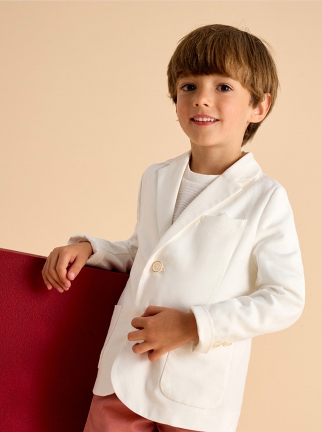 Blazer Menino Blazer Linho Suiting Mayoral