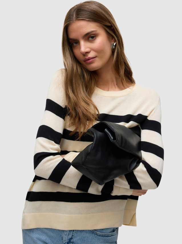 Camisola Mulher Vmnova Ls O-Neck Pullover Ga Noos Vero Moda