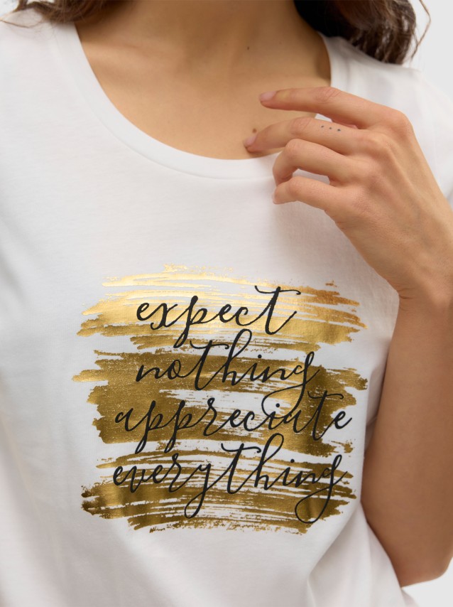 Camiseta Femenino Vero Moda