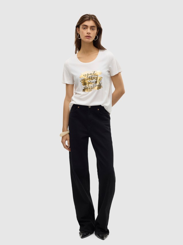 Camiseta Femenino Vero Moda