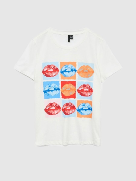 Camiseta Femenino Vero Moda