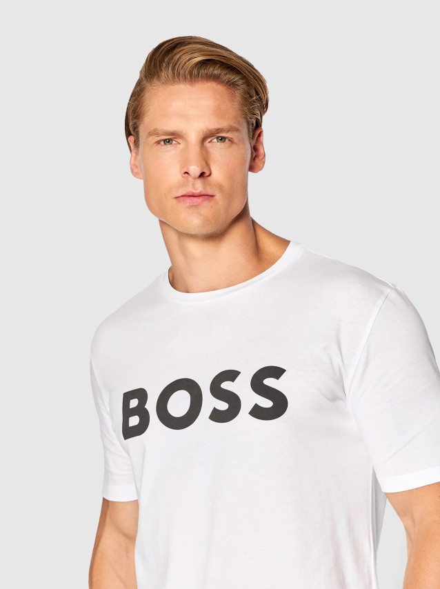 T-Shirt Male Boss Orange