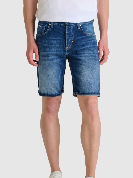 Homem Denim Short Argon  Blue Denim Antony Morato