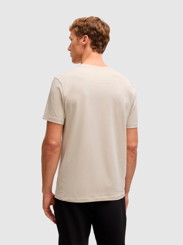 T-Shirt Masculin Boss Green