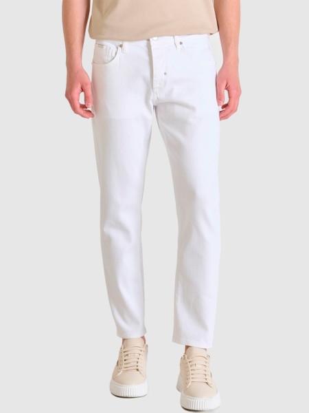 Homem Jeans Argon Slim Cream Antony Morato