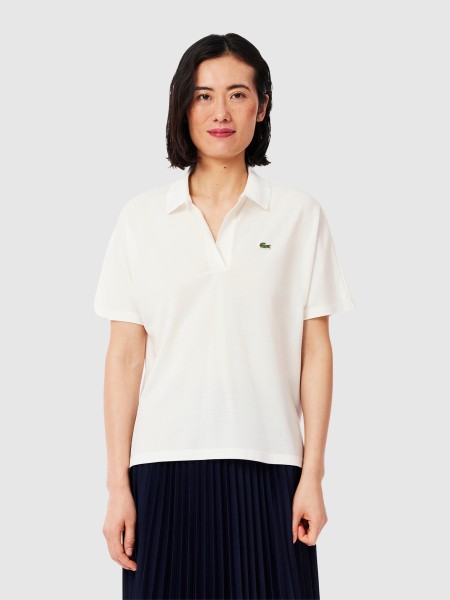Polos Mulher Relaxed Fit Fluid Pique Polo Lacoste