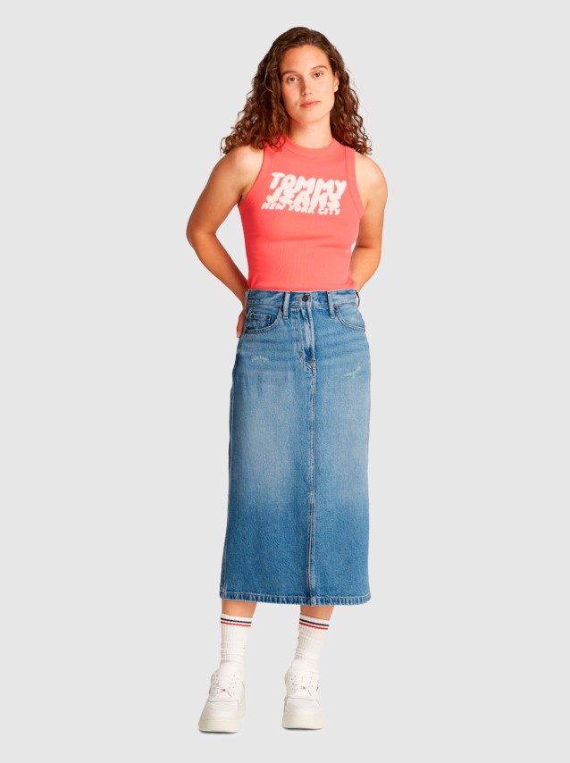 Skirt Female Tommy Jeans