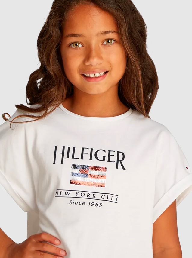 T-Shirt Female Tommy Hilfiger- Kids