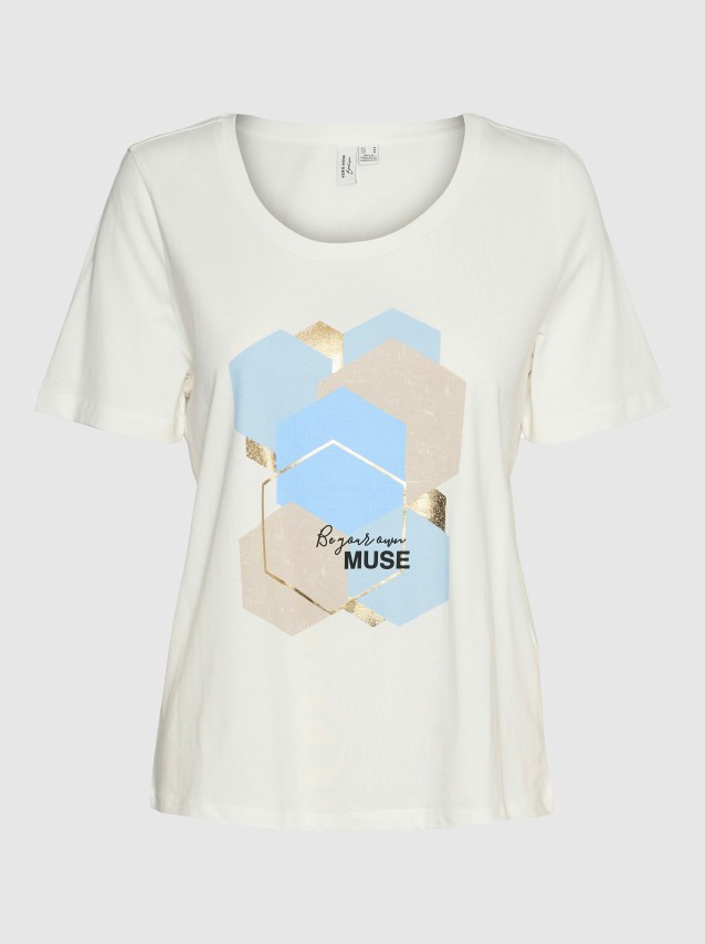 Camiseta Femenino Vero Moda