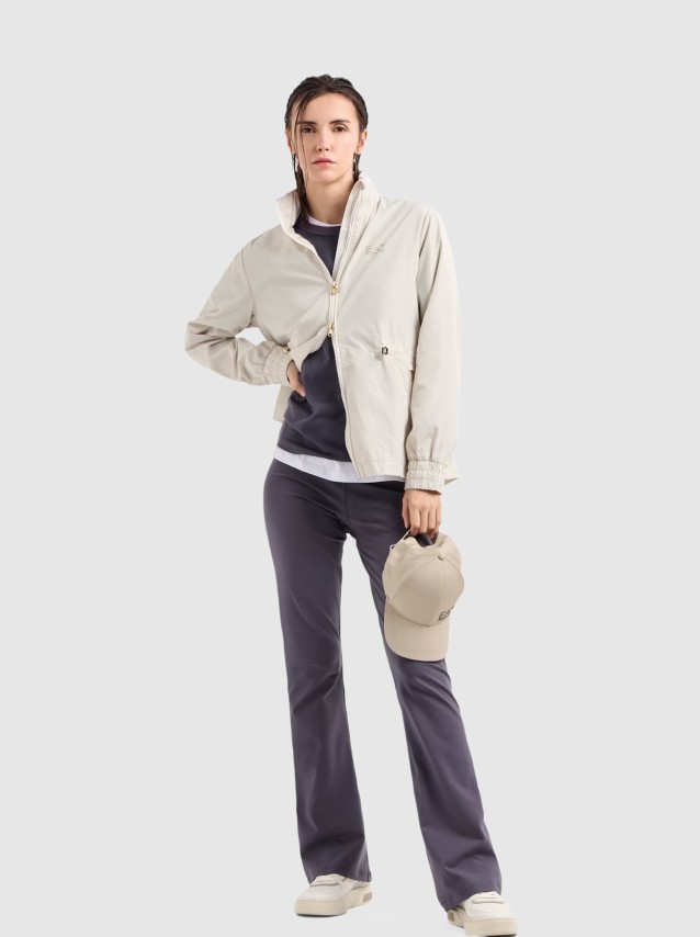 Casaco Mulher Train Core Lady W Jacket Fz - Bomber Jacket Ea7  Emporio  Armani