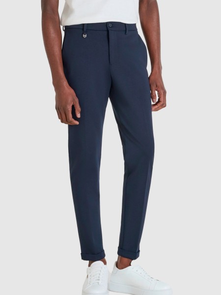 Calca Homem Trousers Ashe Super Skinny Fit  In Stretch Viscose Blend Fabric Antony Morato