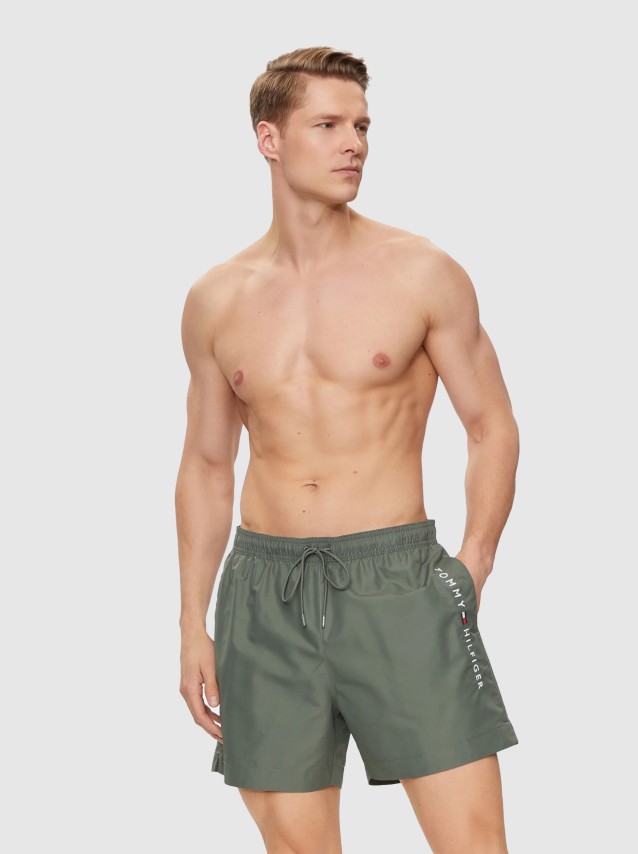 Calcao de Banho Homem Medium Drawstring Tommy Hilfiger
