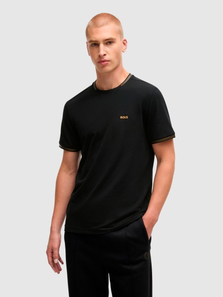 T-Shirt Masculin Boss Green